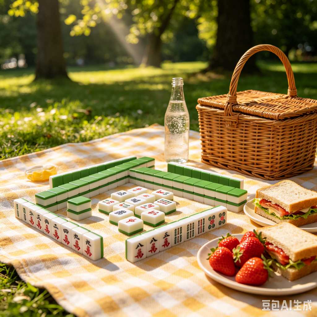 hand painted mahjong tiles
