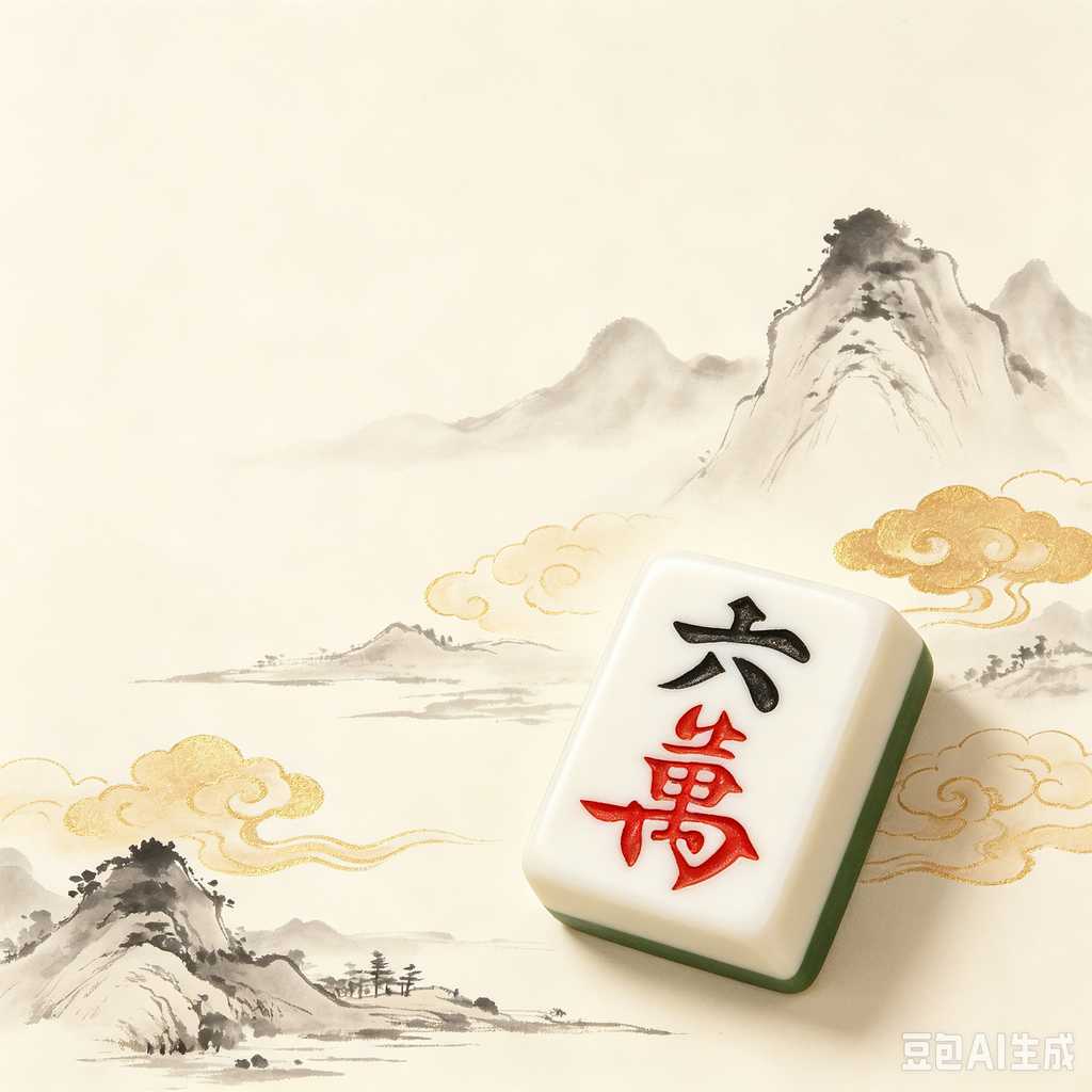 modern minimalist mahjong set