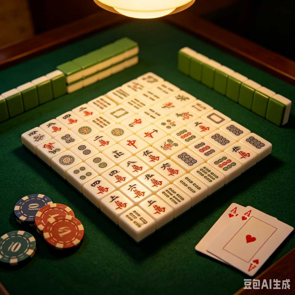 scratch resistant print mahjong set