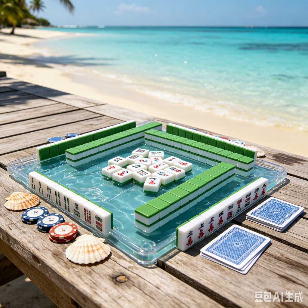 christmas gift mahjong set